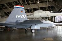 N22YF @ FFO - YF-22A 87-0700 Displayed at the National Museum of the U.S. Air Force. - by Glenn E. Chatfield