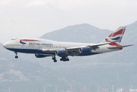 G-CIVR @ VHHH - British Airways 747-400