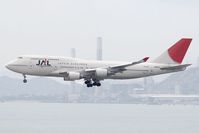 JA8075 @ VHHH - JAL 747-400 - by Andy Graf-VAP