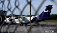 N905FX @ EWN - Cargo ATR on the ramp - by Paul Perry