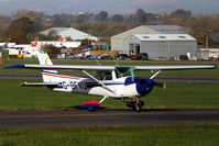 G-BFVU @ EGTE - Cessna 150L - by John Morris