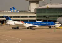 G-RJXE @ EGCC - Taken from inside Termninal 3 at Mnachester - by Steve Hambleton