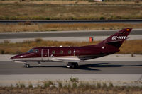 EC-HVV @ LEMG - Mayoral Executive Jet taxiing for take off at Malaga - by Steve Hambleton