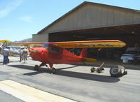N34746 @ SZP - 1941 Porterfield FP-65 COLLEGIATE, Continental C75 75 Hp uograde from original rare Franklin power. This aircraft has an incredible 670 hours total time with less than 20 hours SMOH. Is for sale. - by Doug Robertson