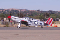 N251MX @ CCR - Collings Foundation P-51C painted as P-51B - by Bill Larkins