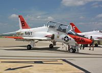 163656 @ FTW - McDonnell Douglas T-45A Goshawk, Cowtown Roundup 2008, BuNo 163656 - by Timothy Aanerud