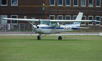 G-CEPX @ EGKA - A pleasant May evening at Shoreham Airport , Sussex , UK - by Terry Fletcher