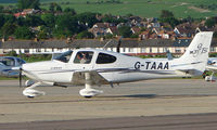 G-TAAA @ EGKA - A pleasant May evening at Shoreham Airport , Sussex , UK - by Terry Fletcher