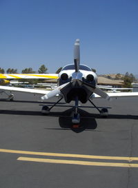 N215CT @ SZP - 2006 Columbia LC-41-550FG 400, Continental TSIO-550-C 310 Hp, tri-blade scimitar prop - by Doug Robertson