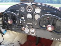 N94003 @ HBI - Ercoupe cockpit - by Tom Cooke