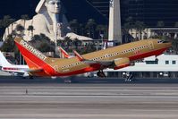 N741SA @ LAS - Southwest Airlines N741SA departing RWY 1R. - by Dean Heald