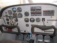 N8747X @ KGSO - updated panel - by Tom Cooke