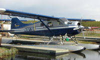 N9878R @ LHD - Regal Air DHC2 Beaver at home dock on Lake Hood - by Terry Fletcher