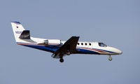 N590A @ ANC - Citation 560 about to land at Anchorage - by Terry Fletcher