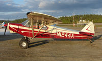 N1244A @ TKA - Hudson Air PA-18 at Talkeetna Airport - by Terry Fletcher