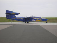 G-RHOP @ EGJA - Alderney Airport , Blue Islands - by Henk Geerlings