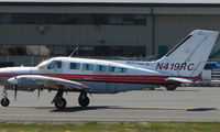 N419RC @ ANC - Cessna 402C at Anchorage - by Terry Fletcher