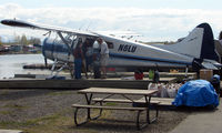 N6LU @ LHD - 1954 DHC2 Beaver  of Trail Ridge Air at Lake Hood - by Terry Fletcher