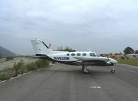 N402DR @ SZP - 1967 Cessna 402, two Continental TSIO-520-VBs 325 Hp each, ex C-FFAP - by Doug Robertson