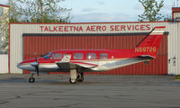 N59726 @ TKA - Pa-31-350 of Talkeetna Aero Services outside home base - by Terry Fletcher