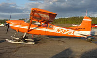 N9855X @ TKA - Cessna 185 of Hudson Air at Talkeetna - by Terry Fletcher