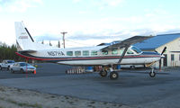 N97HA @ FAI - Wright Air Services Cessna Caravan on Fairbanks East Ramp - by Terry Fletcher