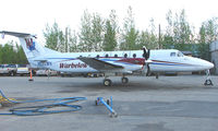 N121WV @ FAI - Warbelow Air's Beech 1900 at Fairbanks East Ramp - by Terry Fletcher