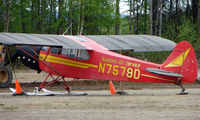 N7579D @ UUO - Susitna Air Services Piper Pa-18-150 at Willow Airport - by Terry Fletcher