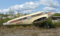 N888E @ BGQ - A sad sight to see this C-45G  (ex 51-11698) sitting derelict at Big Lake Airport in Alaska - by Terry Fletcher