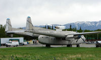 N1394N @ PAQ - Fairchild C-119F Flying Boxcar sits at Palmer Municipal  , ec US Navy 131673 - by Terry Fletcher