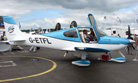G-ETFL @ EGTB - Aircraft on static display at AeroExpo 2008 at Wycombe Air Park , Booker , United Kingdom - by Terry Fletcher
