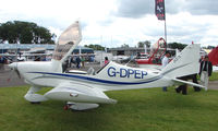 G-DPEP @ EGTB - Aircraft on static display at AeroExpo 2008 at Wycombe Air Park , Booker , United Kingdom - by Terry Fletcher