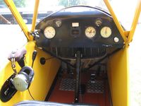 N2875Y - Cub cockpit - by Tom Cooke