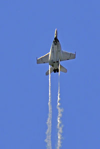 166675 @ KBJC - F-18, No stopping her now - by John Little