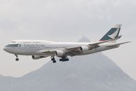 B-HKU @ VHHH - Cathay Pacific 747-400 - by Andy Graf-VAP