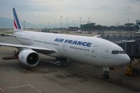 F-GSPO @ VHHH - Air France ready for its return flight to Paris CDG - by Michel Teiten ( www.mablehome.com )