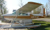 N9711G @ LHD - Cessna 180H at Lake Hood - by Terry Fletcher