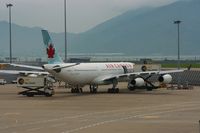 C-GDVW @ VHHH - Air Canada