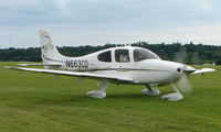 N663CD @ EGTB - Visitor  during  AeroExpo 2008 at Wycombe Air Park , Booker , United Kingdom - by Terry Fletcher