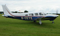 G-CEYE @ EGTB - Visitor  during  AeroExpo 2008 at Wycombe Air Park , Booker , United Kingdom - by Terry Fletcher
