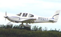 N100YY @ EGTB - Visitor  during  AeroExpo 2008 at Wycombe Air Park , Booker , United Kingdom - by Terry Fletcher