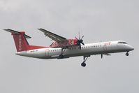HB-JQB @ LOWW - FlyBaboo DHC 8-400 - by Andy Graf-VAP