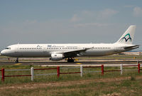 F-GYAO @ LFML - Line up rwy 32R for departure... - by Shunn311