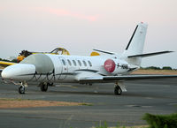 F-HBMB @ LFMU - Parked here for the night... - by Shunn311