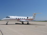 N18ZL @ KDPA - Gulfstream on the ramp - by Tom Cooke