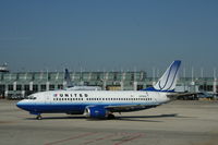 N374UA @ KORD - Boeing 737-300