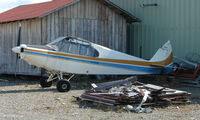 N3528M @ IYS - 1947 Piper Pa-12 at Wasilla AK  without its wings - by Terry Fletcher