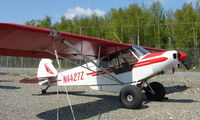 N4427Z @ IYS - Piper Pa-18-150 at Wasilla , AK - by Terry Fletcher