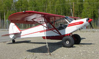 N7483D @ IYS - Piper Pa-18-150 at Wasilla , AK - by Terry Fletcher