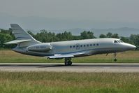 VP-BRA @ LFSB - Falcon 2000EX departing on rwy 16 - by runway16